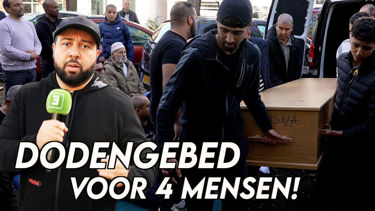 EMOTIONEEL DODENGEBED VOOR VERDRONKEN GEZIN IN GOUDA! SALAHEDDINE DOET VERSLAG