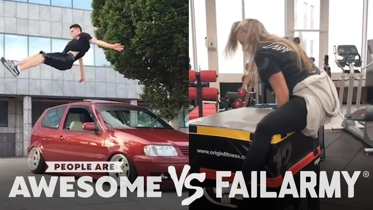 Parkour, Skateboarding & More | People Are Awesome vs. FailArmy